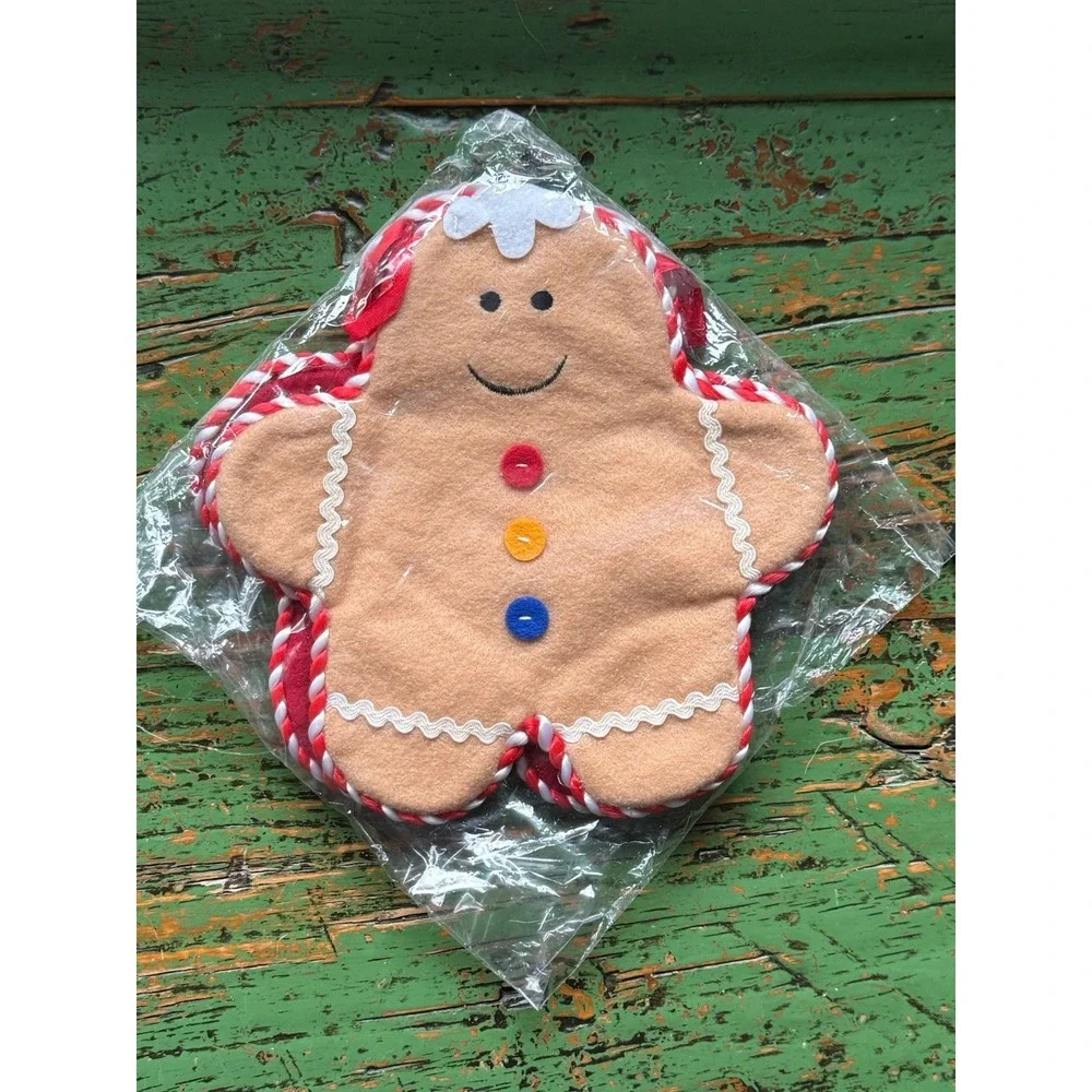 Gingerbread Man Hot Pads Set Of 2 New In Package